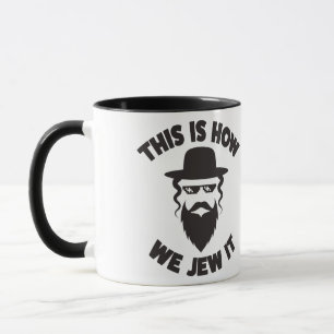 Dieses ist wie wir Jude es Shirt-jüdisches Tasse
