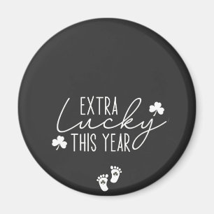 Dieses Jahr Extra Glücklich Schwangerschaft St. Pa Magnet