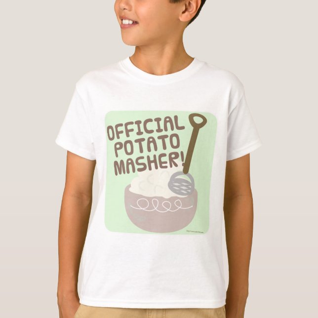 Dieses Jahr Offiziell Potato Masher T-Shirt (Vorderseite)