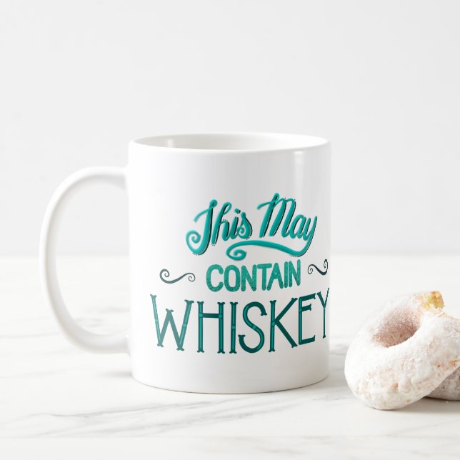 Dieses kann Whisky-Tasse enthalten Tasse (Mit Donut)