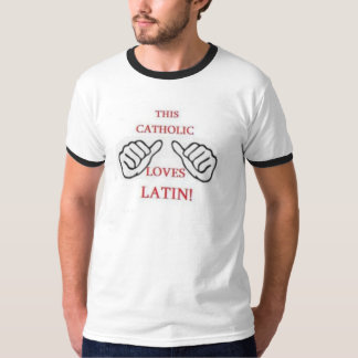 Dieses katholische LIEBEN lateinisch! Lateinisches T-Shirt
