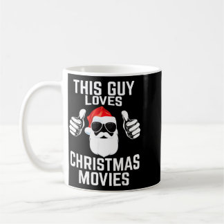 Dieses Kerlchen liebt Weihnachtsfilme-Shirt Männer Kaffeetasse