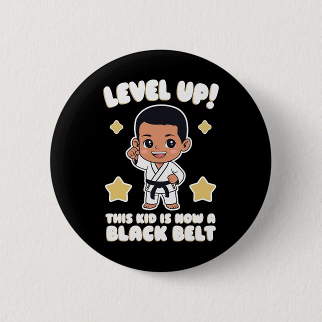 Dieses Kind ist jetzt ein Karate-Hapkido-Preis für Button (Vorderseite)
