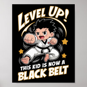 Dieses Kind ist jetzt ein Karate-Hapkido-Preis für Poster