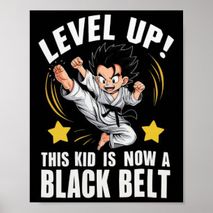 Dieses Kind ist jetzt ein Karate-Hapkido-Preis für Poster