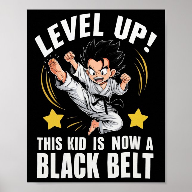 Dieses Kind ist jetzt ein Karate-Hapkido-Preis für Poster (Vorne)