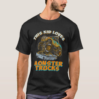 Dieses Kind Lieben Monster Trucks Lieferwagen T Sh T-Shirt