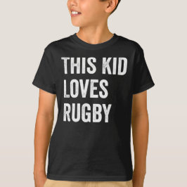 Dieses Kind Lieben Rugby Lover T-Shirt