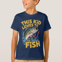 Dieses Kind liebt Angeln Fischen Kinder Fischer