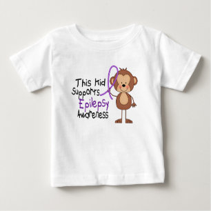Dieses Kind stützt Epilepsie-Bewusstsein Baby T-shirt