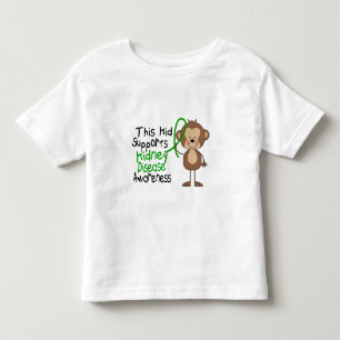 Dieses Kind stützt Nierenerkrankung-Bewusstsein Kleinkind T-shirt