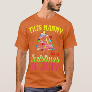 Dieses Kindermädchen Weihnachten im Juli Flamingo T-Shirt