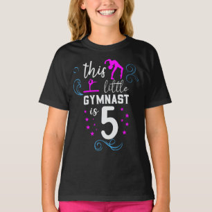 Dieses kleine Geräteturnerin ist 5 T-Shirt