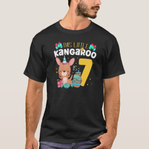 Dieses kleine Kangaroo ist 7 Tier Happy Bi T-Shirt
