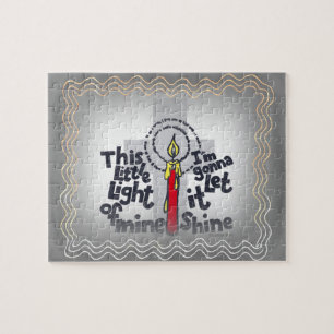 Dieses kleine Licht christliches Puzzle