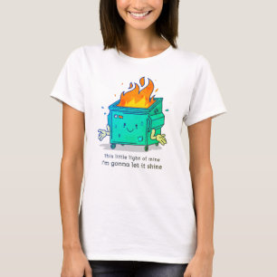 Dieses kleine Licht: Dumpster-Branddesign T-Shirt