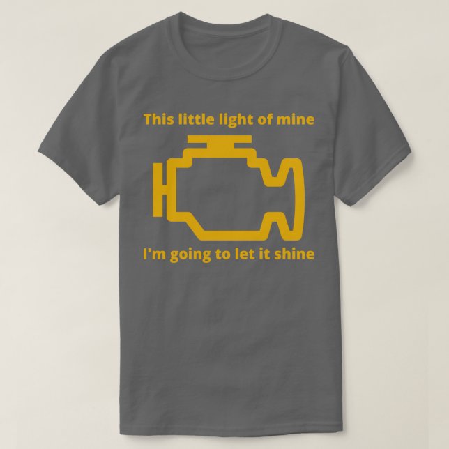 Dieses kleine Licht meines Karos Motor Light T-Shirt (Design vorne)