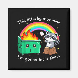 Dieses kleine Licht meins Lustige Kunstwerke Magnet