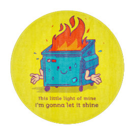 Dieses kleine Licht: Mülltonnen Schneidebrett