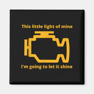 Dieses kleine Licht von mir - Karo Motor Light Magnet