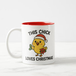 Dieses kleine Liebe Weihnachten Zweifarbige Tasse