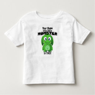 Dieses kleine Monster ist zwei! Kleinkind T-shirt