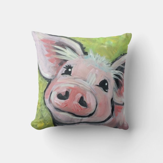 Dieses kleine Piggy Kissen (Vorderseite)