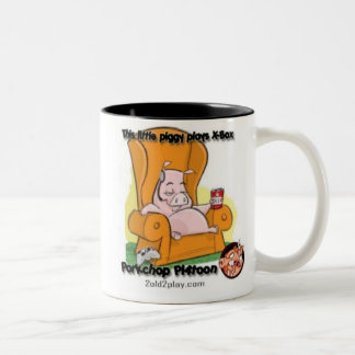 DIESES KLEINE PIGGY ZWEIFARBIGE TASSE