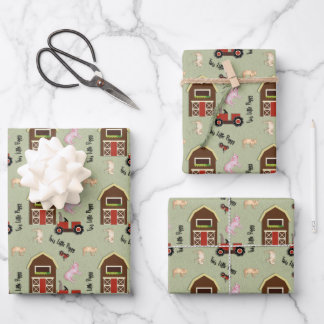 Dieses kleine Pigment Geschenkpapier Set