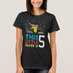Dieses kleine Rennen ist 5 Rennen 5 Geburtstag Ren T-Shirt