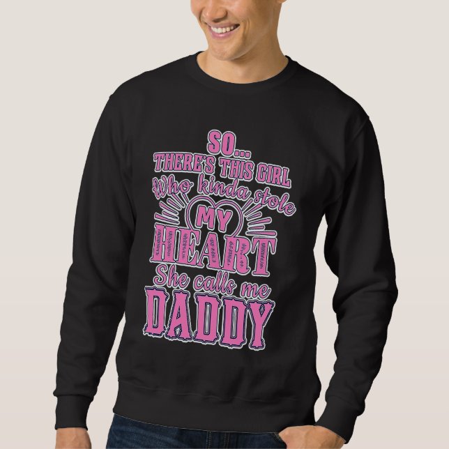 DIESES MÄDCHEN, DAS ICH LIEBE, NENNT MICH PAPI! TR SWEATSHIRT (Vorderseite)