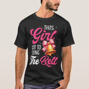 Dieses Mädchen durfte die Glocke läuten Süße Glock T-Shirt