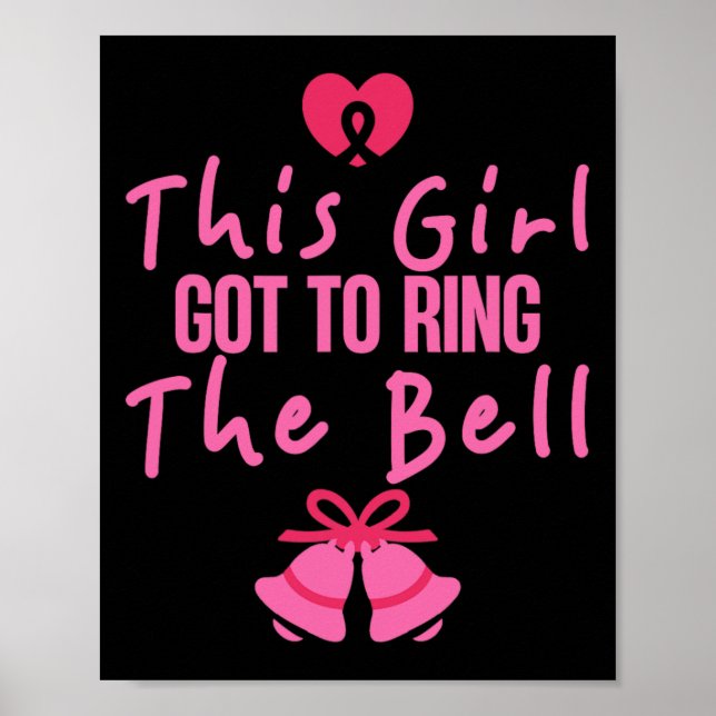 Dieses Mädchen Got, das Bell-Brustkrebs-Bewusstsei Poster (Vorne)