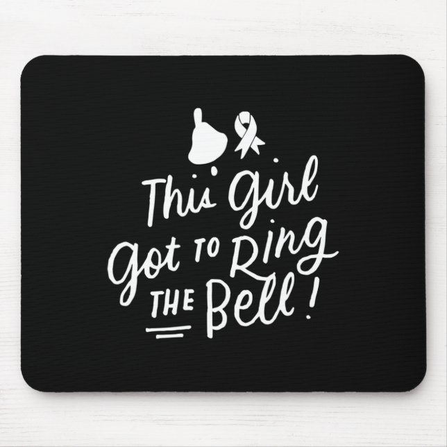 Dieses Mädchen Got, die Bell Chemo Grad Brust C zu Mousepad (Vorne)