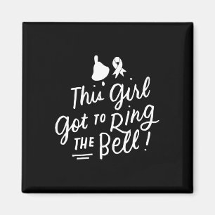 Dieses Mädchen Got, um die Bell Chemo Grad Brust C Magnet