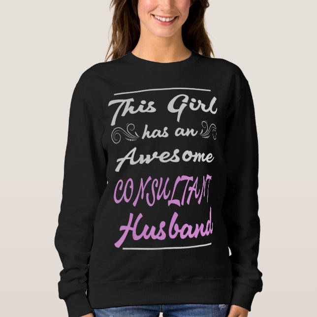 Dieses Mädchen hat ein Phantastisches Beraterteam Sweatshirt (Vorderseite)