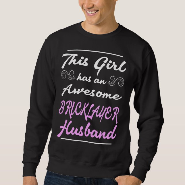 Dieses Mädchen hat einen Phantastischen Backstein. Sweatshirt (Vorderseite)