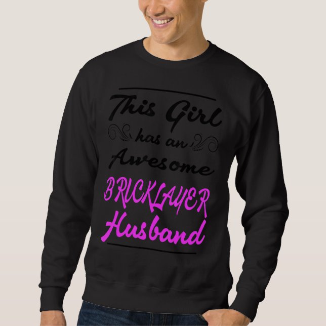 Dieses Mädchen hat einen Phantastischen Backstein. Sweatshirt (Vorderseite)