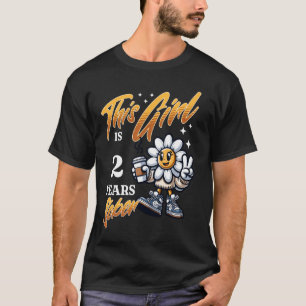 Dieses Mädchen ist 2 Jahre nüchtern Erholung Pflan T-Shirt