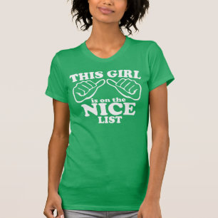 Dieses Mädchen ist auf der NETTEN Liste T-Shirt