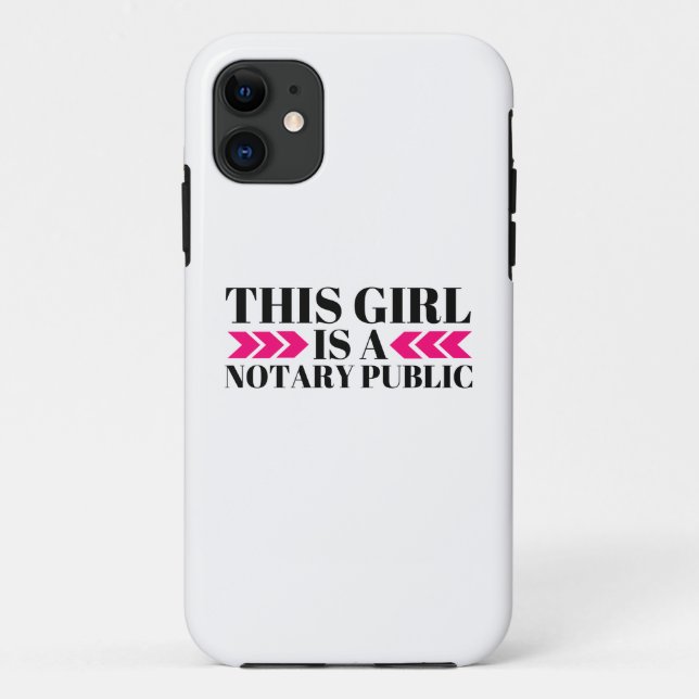 Dieses Mädchen ist ein Notar-iPhone-Fall Case-Mate iPhone Hülle (Rückseite)