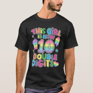 Dieses Mädchen ist jetzt 10 zweistellig T-Shirt