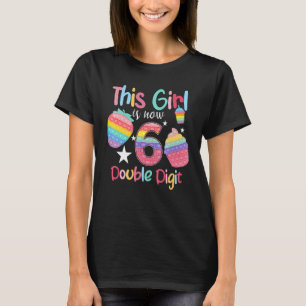 Dieses Mädchen ist jetzt 6 zweistellige Pop es 6. T-Shirt