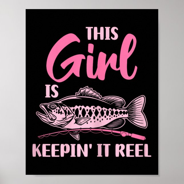 Dieses Mädchen ist Keepin' es wird Fischern Poster (Vorne)