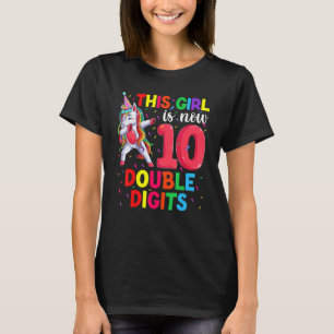 Dieses Mädchen ist zweistellig, 10 Geburtstag Shir T-Shirt