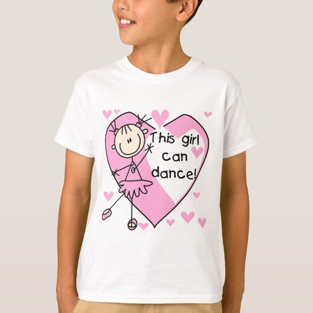 Dieses Mädchen kann T - Shirt und Geschenke tanzen (Vorderseite)