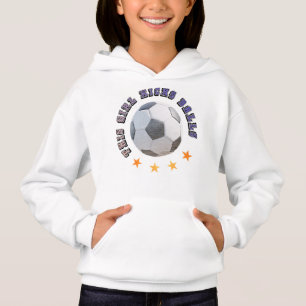 Dieses Mädchen kicks Balls Hoodie