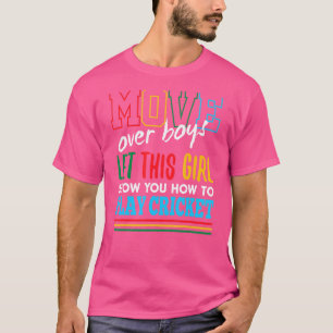 Dieses Mädchen lasse dir, wie man Cricket Funny C  T-Shirt