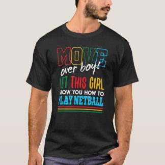 Dieses Mädchen lasse dir, wie man Netball Funny sp T-Shirt
