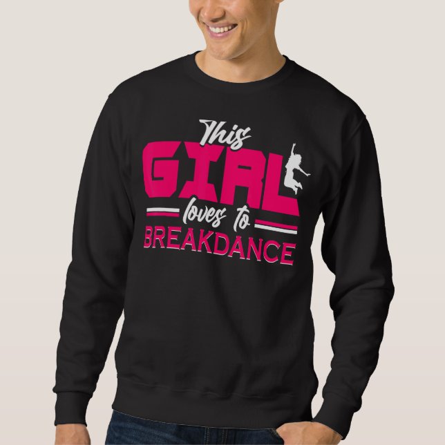 Dieses Mädchen Liebe, 3 zu frühstücken Sweatshirt (Vorderseite)